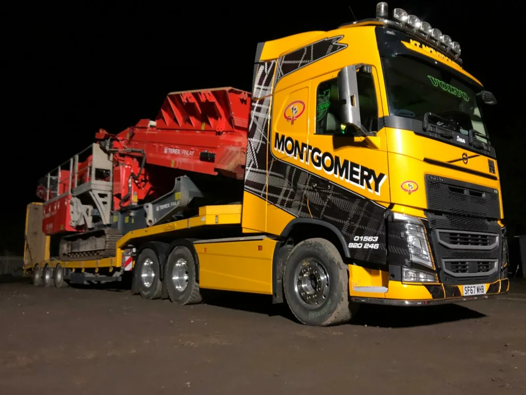 Plant Hire Transport Services - Scotland